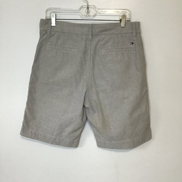Tommy Hilfiger Men's Flat Front Chambray Shorts Size 32 - Picture 7 of 10